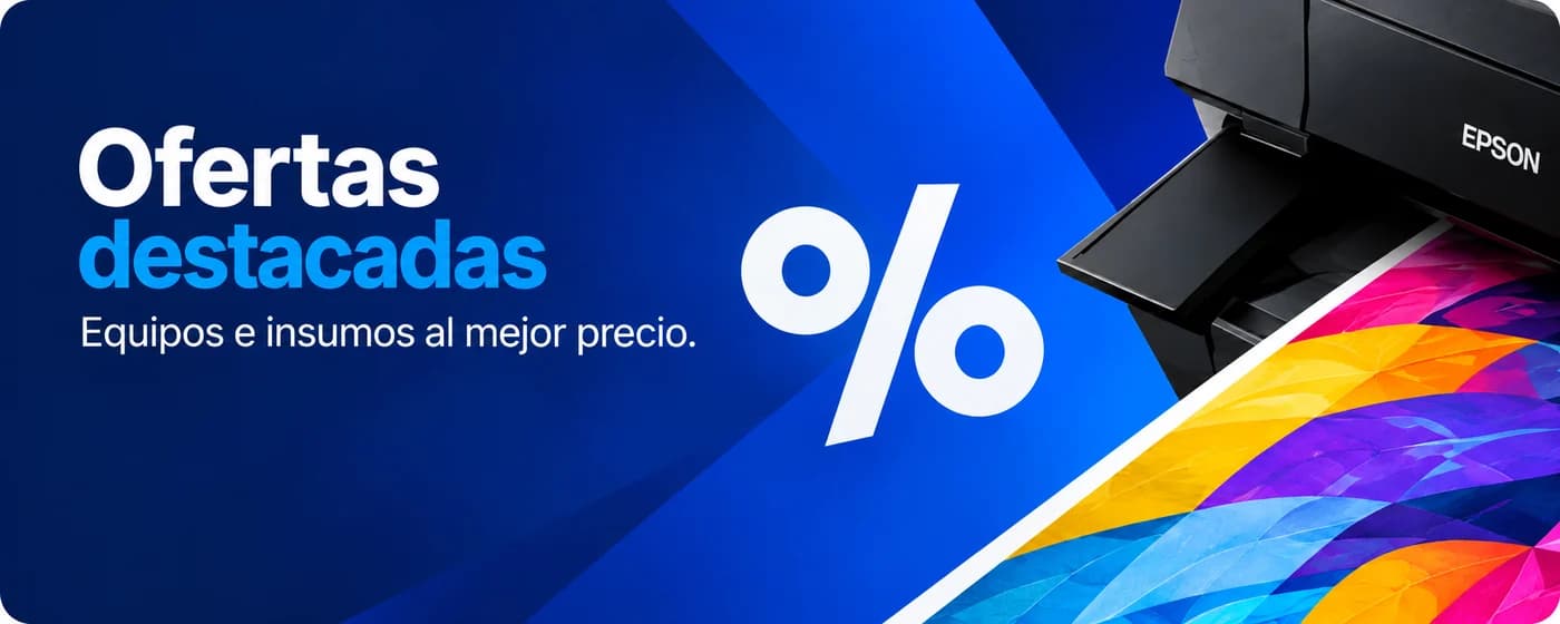 Ofertas destacadas: equipos e insumos al mejor precio.